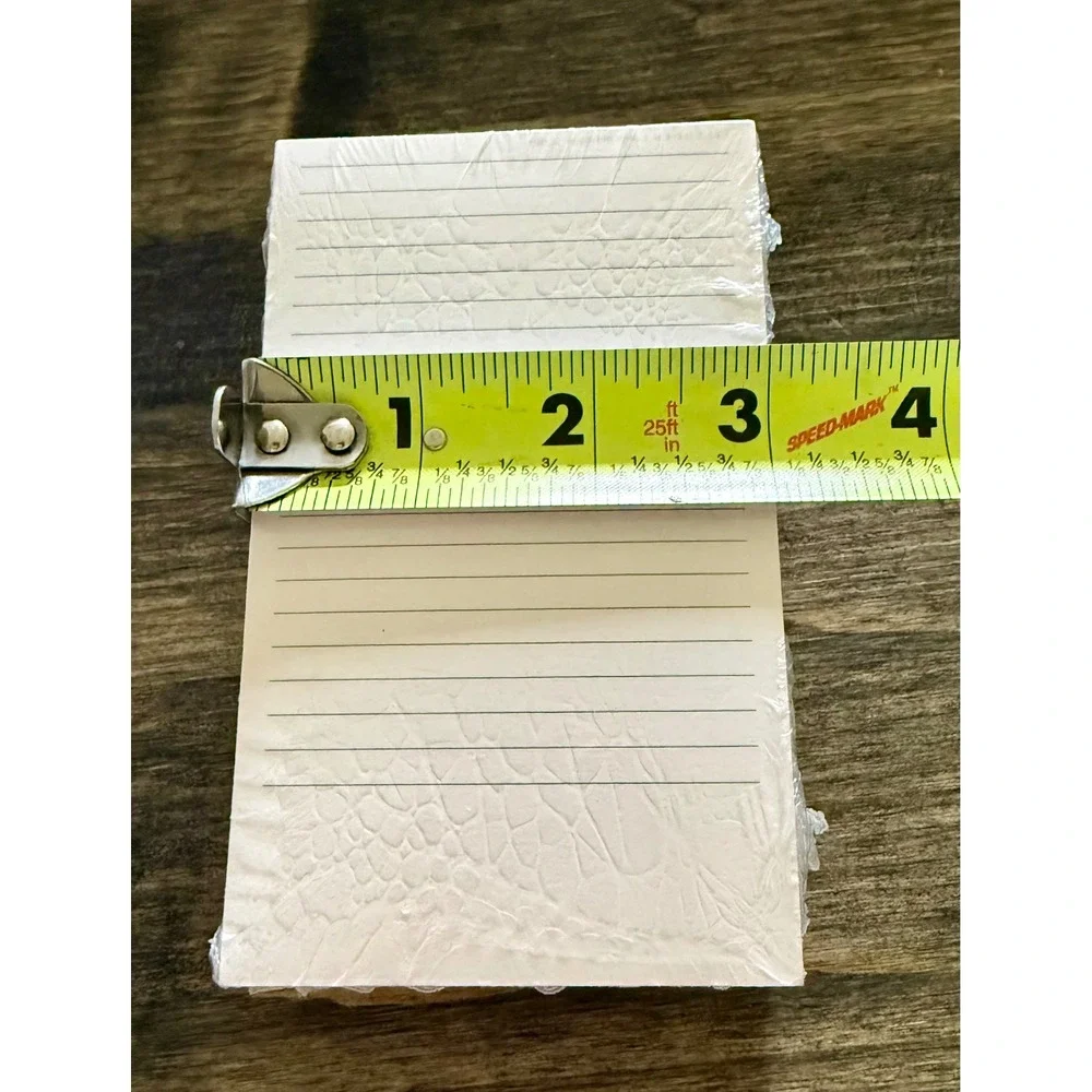 Levenger Pocket Briefcase Ruled Cards 3x5 White NEW Professional Stationery